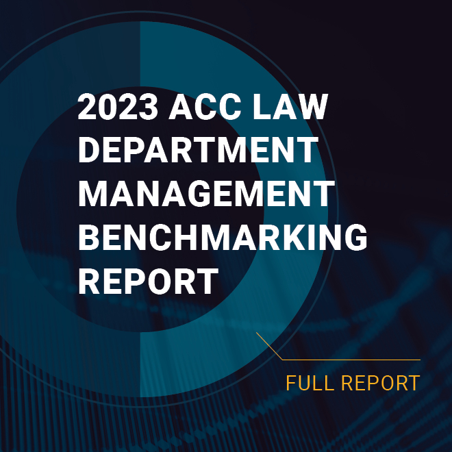 2023 Law Department Management Benchmarking Report